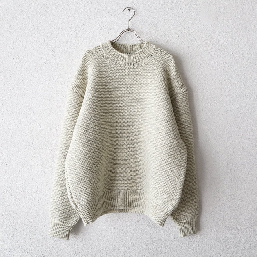 UNUSED Womens / 3G crewneck sweater-UNUSEDの通販EQUAL