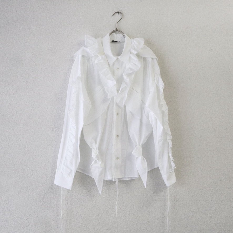 Midorikawa / Gather shirt-Midorikawaの通販EQUAL