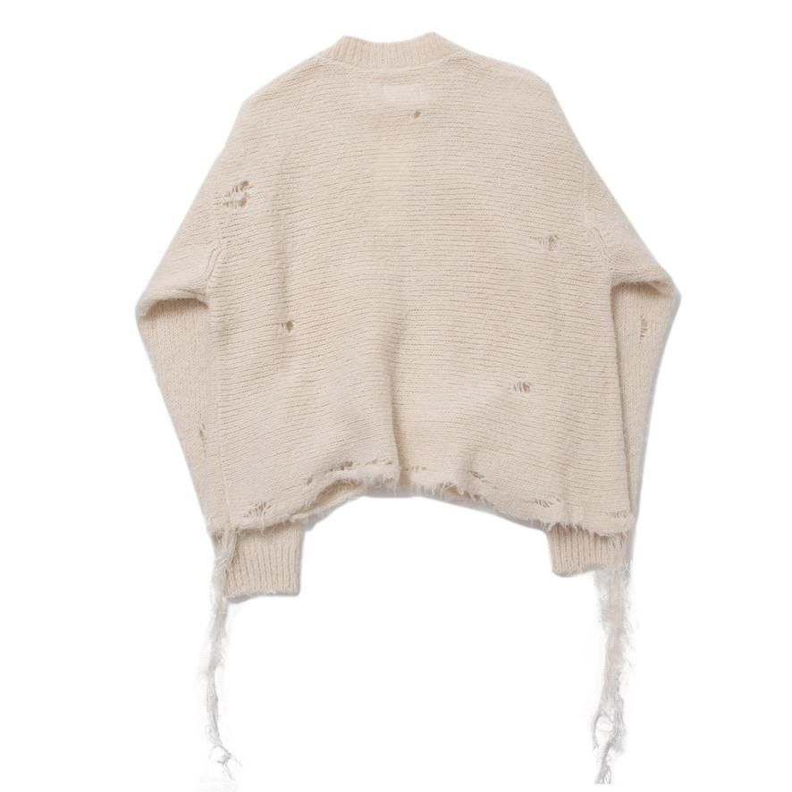 doublet / ZIP UP FUR YARN CARDIGAN-doubletの通販EQUAL