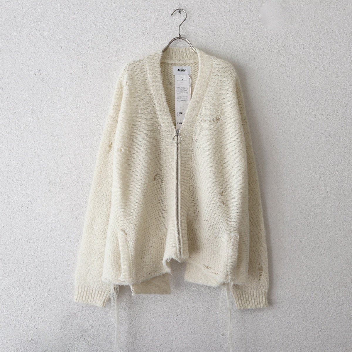 doublet / ZIP UP FUR YARN CARDIGAN-doubletの通販EQUAL