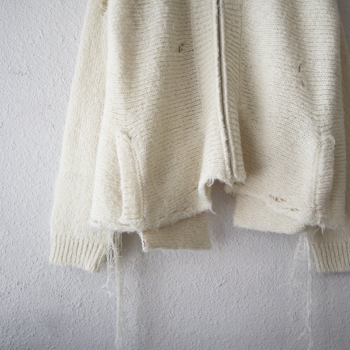 doublet / ZIP UP FUR YARN CARDIGAN-doubletの通販EQUAL