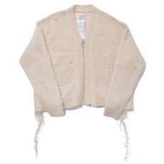 <img class='new_mark_img1' src='https://img.shop-pro.jp/img/new/icons20.gif' style='border:none;display:inline;margin:0px;padding:0px;width:auto;' />doublet / ZIP UP FUR YARN CARDIGAN