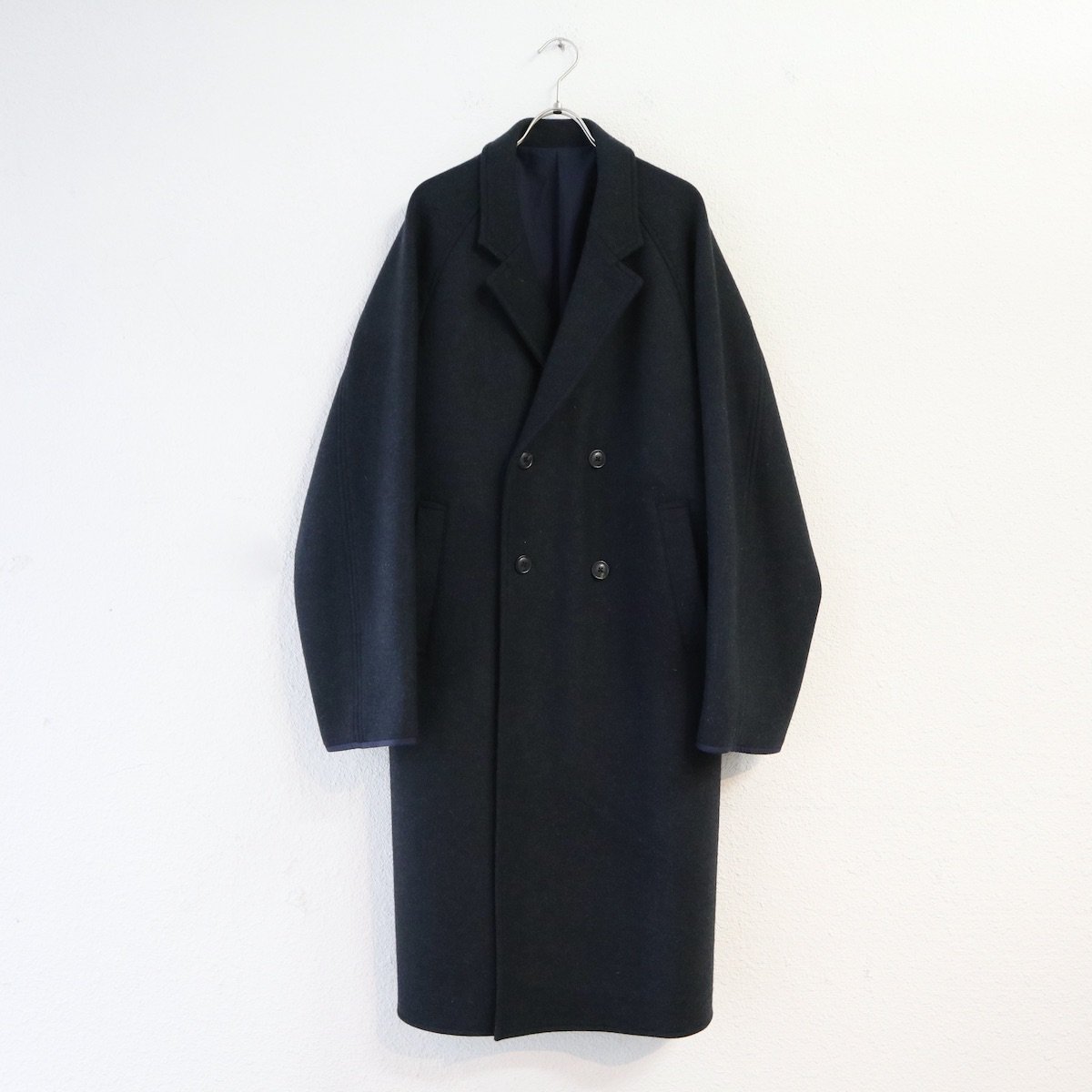 FabURU / 2023AW DOUBLE BREASTED LONG COAT - ステンカラーコート