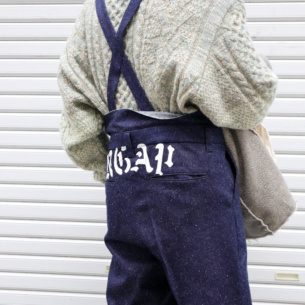 Midorikawa / Suspenders denim slacks-Midorikawaの通販EQUAL