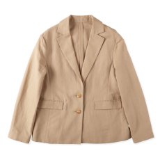 COOME / LINEN JACKET<img class='new_mark_img2' src='https://img.shop-pro.jp/img/new/icons47.gif' style='border:none;display:inline;margin:0px;padding:0px;width:auto;' />