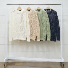 <img class='new_mark_img1' src='https://img.shop-pro.jp/img/new/icons14.gif' style='border:none;display:inline;margin:0px;padding:0px;width:auto;' />UNUSED Womens / Crochet crewneck sweater