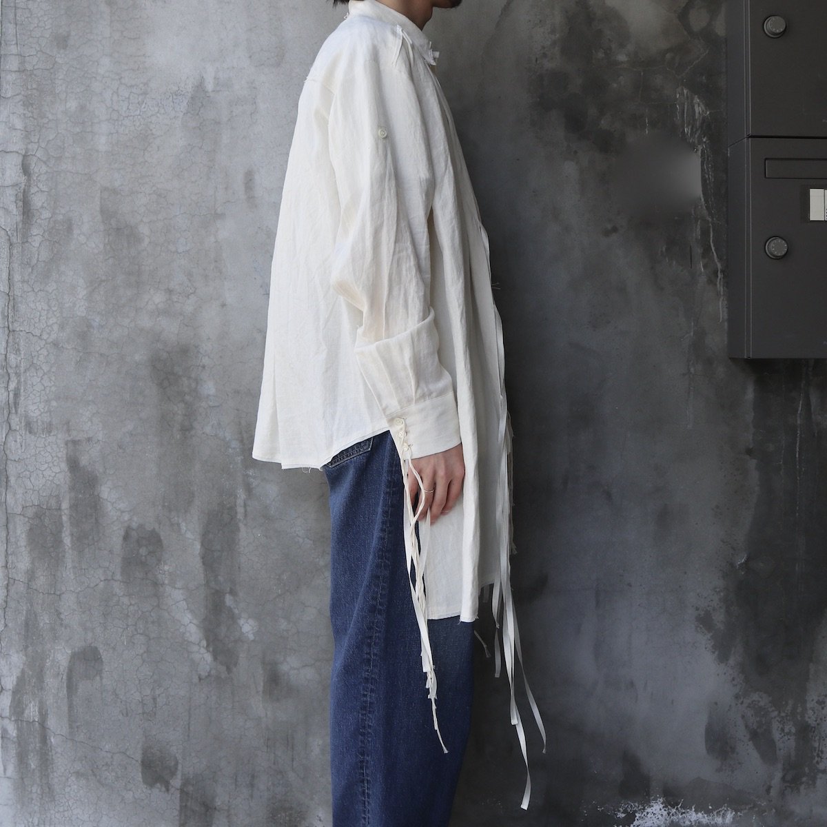 Midorikawa / Linen shirt-Midorikawaの通販EQUAL