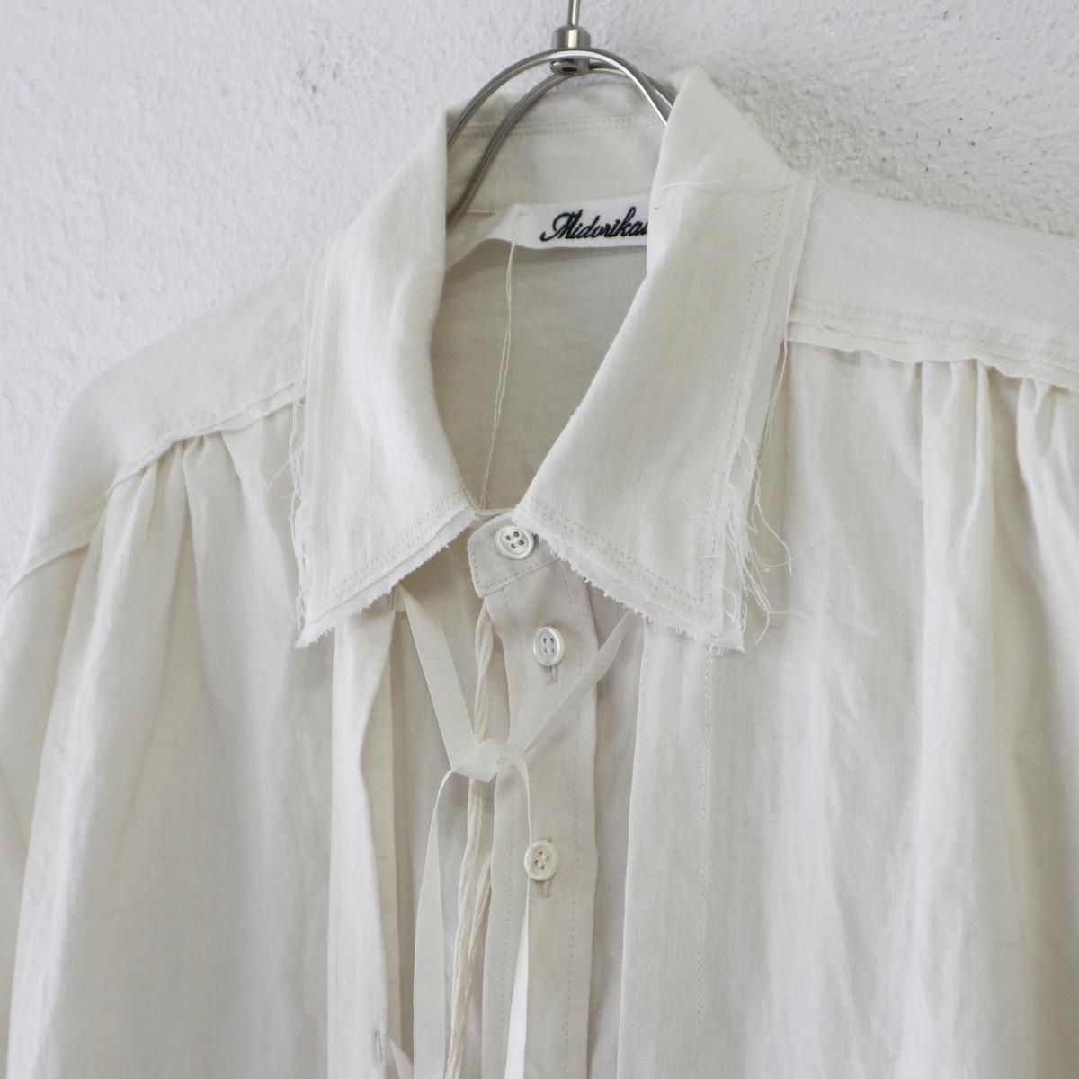 23SS Midorikawa ミドリカワ LINEN SHIRT VEST 23SS Midorikawa ミドリカワ LINEN SHIRT VEST 【公式通販】