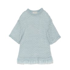 TAN / DROP LACE TEE SHIRT<img class='new_mark_img2' src='https://img.shop-pro.jp/img/new/icons47.gif' style='border:none;display:inline;margin:0px;padding:0px;width:auto;' />