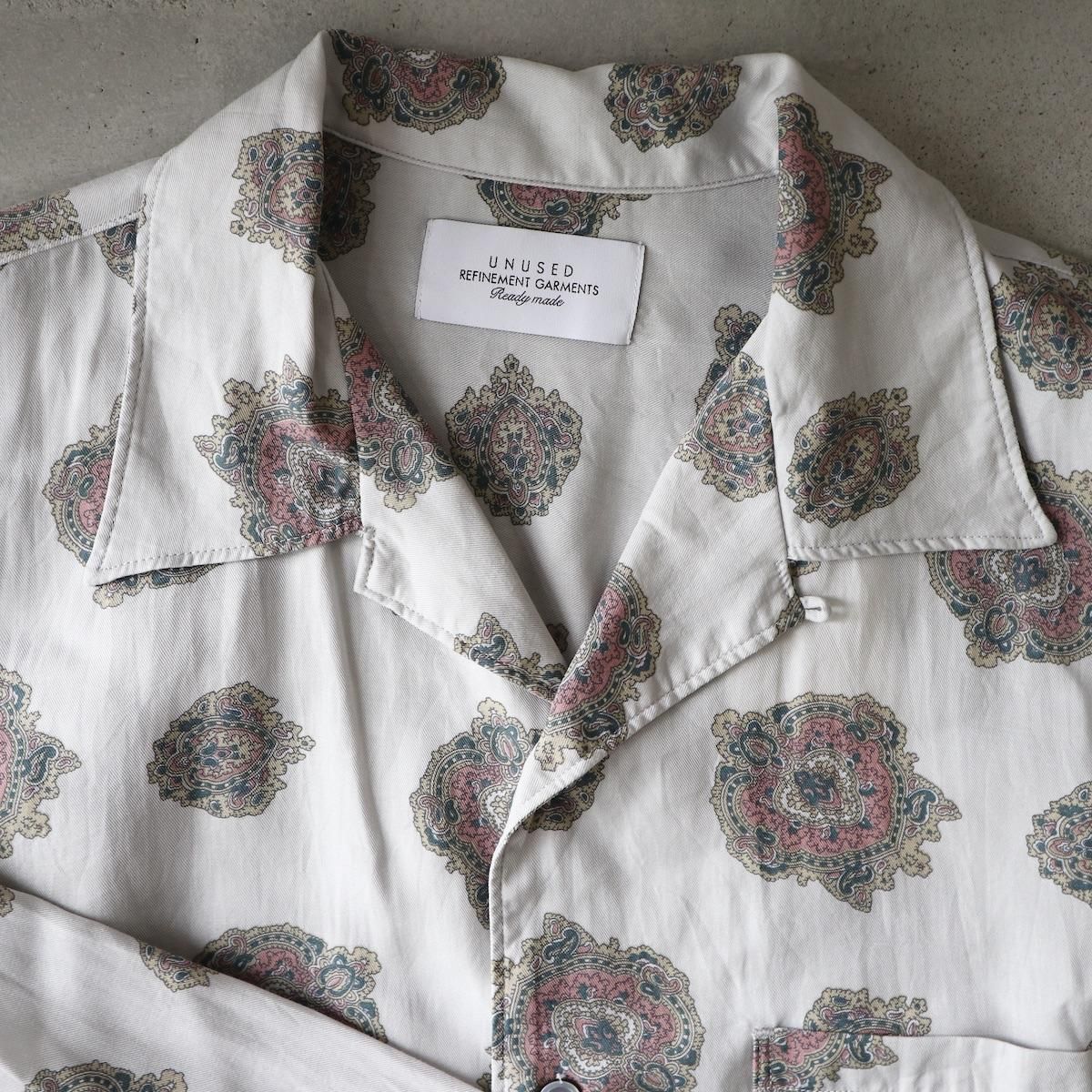 UNUSED / Emblem pattern shirt-UNUSEDの通販EQUAL