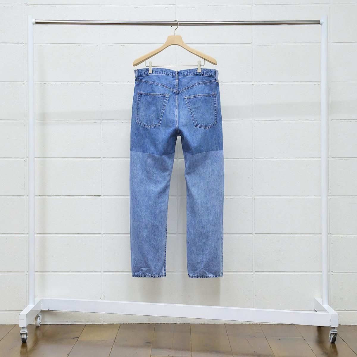 22SS UNUSED アンユーズド DAMAGE BLEACH DENIM状態は美ユーズド品で綺麗です