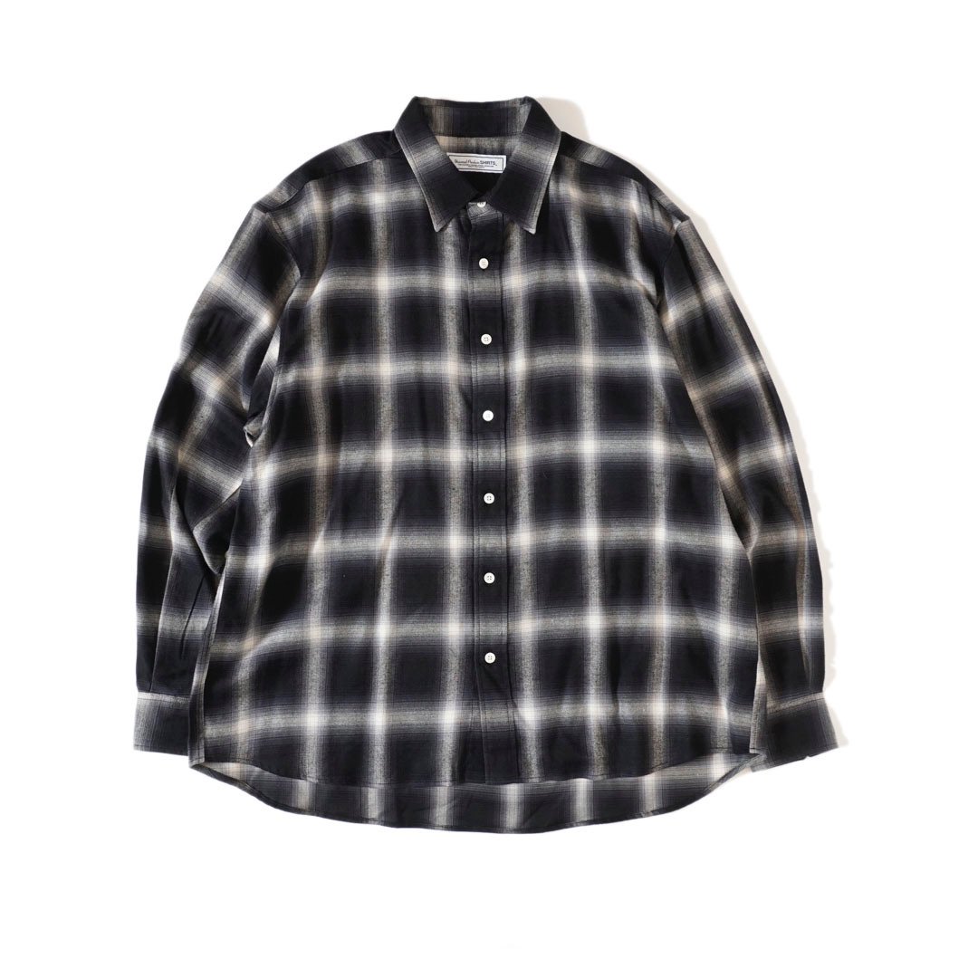 UNIVERSAL PRODUCTS / L/S CHECK SHIRT-UNIVERSAL PRODUCTS