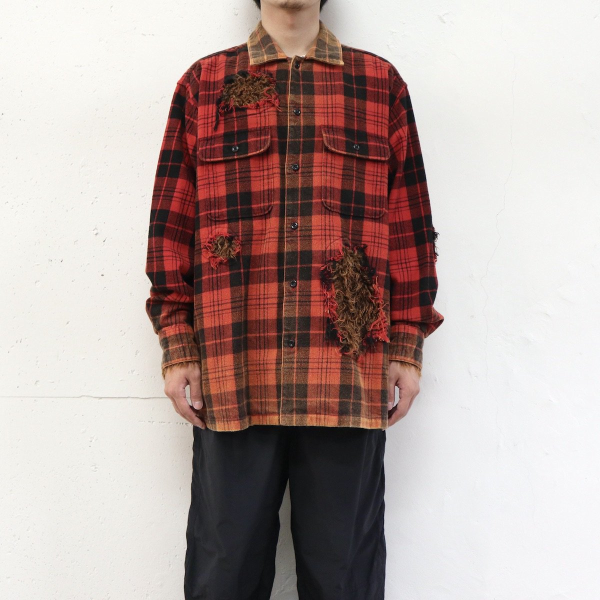 doublet / WEREWOLF CHECK SHIRT-doublet(ダブレット)の通販EQUAL