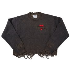 doublet / BROKEN HEART KINT PULLOVER<img class='new_mark_img2' src='https://img.shop-pro.jp/img/new/icons47.gif' style='border:none;display:inline;margin:0px;padding:0px;width:auto;' />