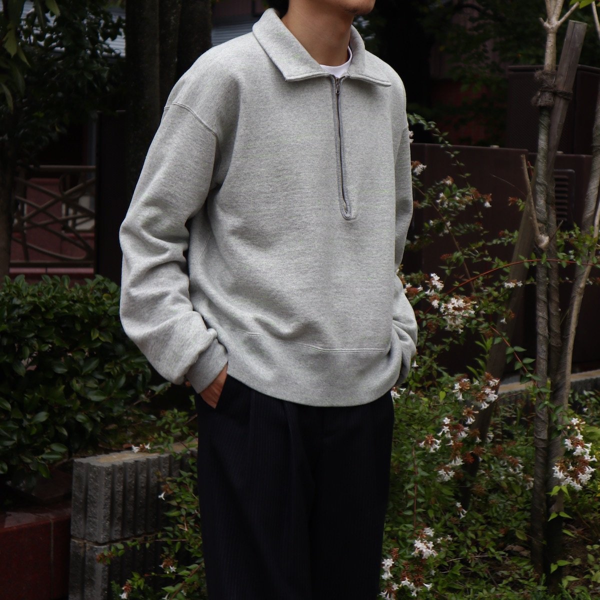 URU HALF ZIP SWEAT＆ SWEAT PANTS - www.stedile.com.br