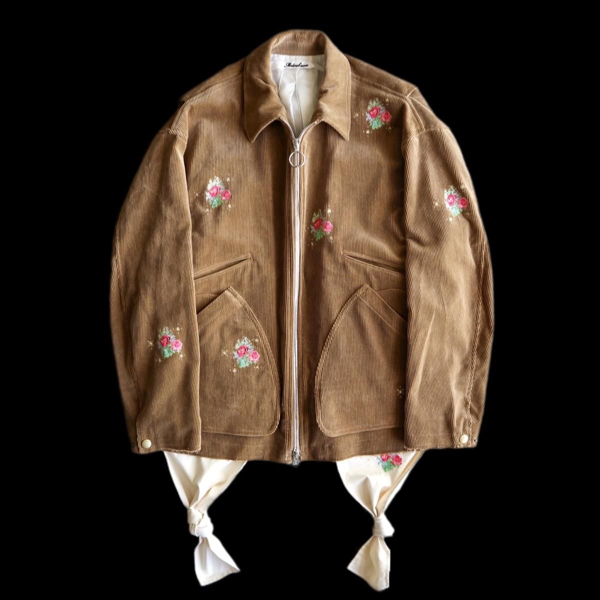 ジャケット・アウター Corduroy Blouson Jacket Cotton corduroy blouson jacket in green - Auralee | Mytheresa