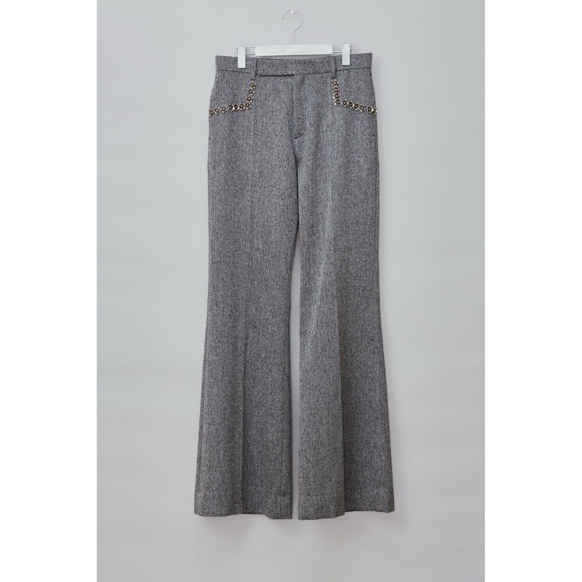 MASU / FLARE TAILORED TROUSERS-MASUの通販EQUAL