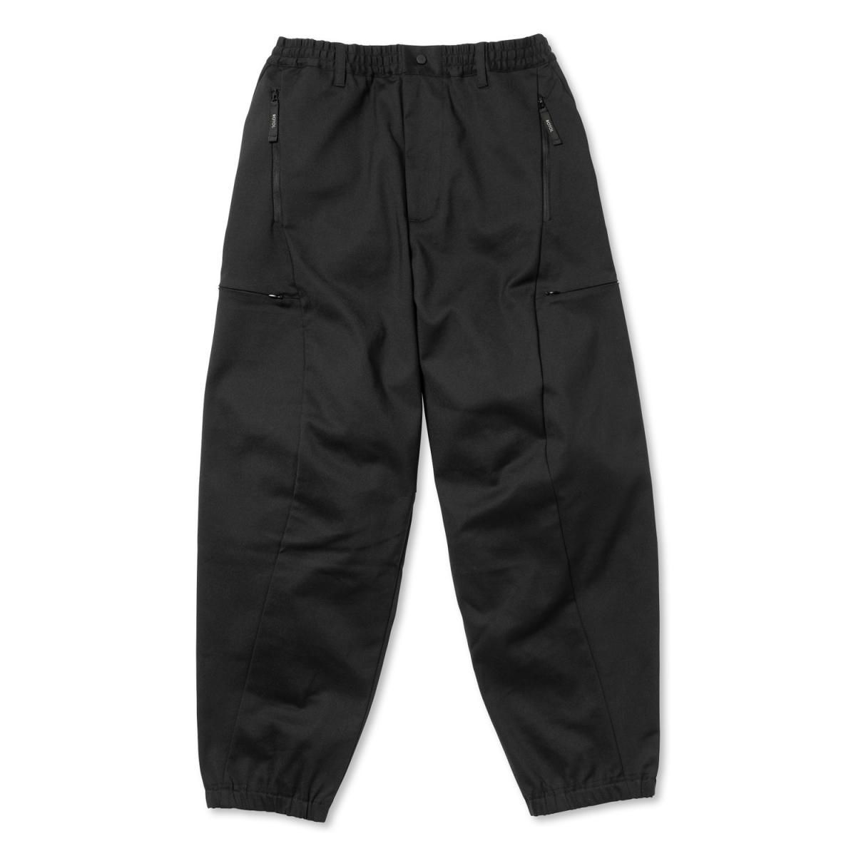 ROTOL ツイスト トラック テック パンツ 23AW ROTOL / TWIST TRACK TECH PANTS – BLACK | disarm | no. ROTOL