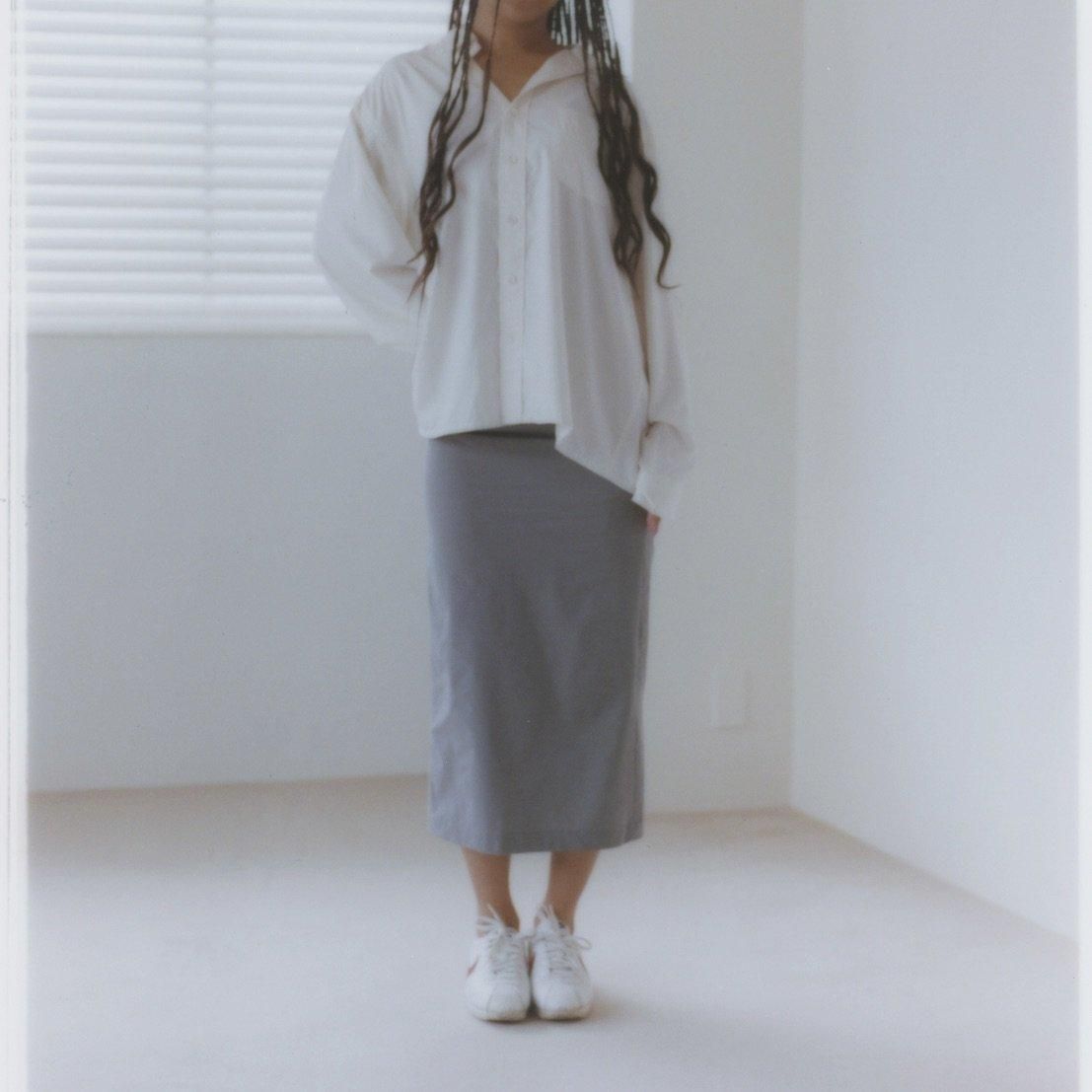 COOME / STRETCH LONG SKIRT-COOMEの通販EQUAL