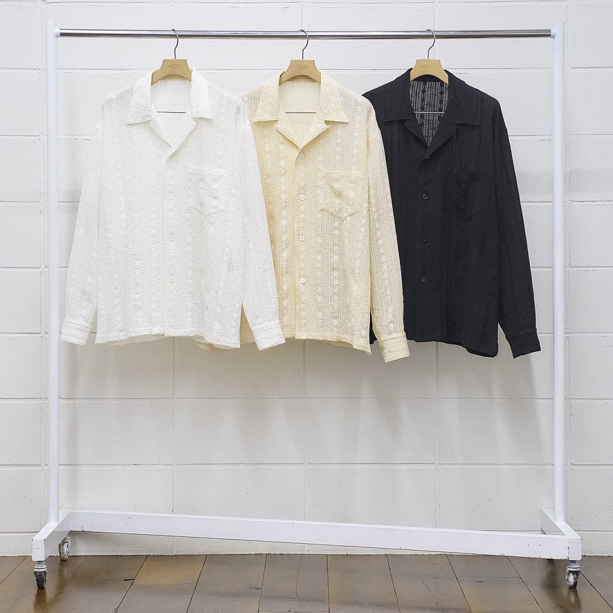 UNUSED / Long sleeve lace shirt-UNUSEDの通販EQUAL