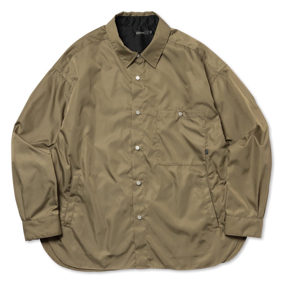 ROTOL / SNAP BUTTON NYLON SHIRT-ROTOLの通販EQUAL