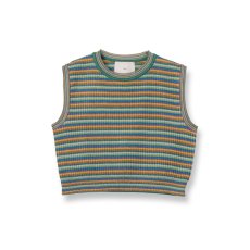 TAN / LULEX MULTIBORDER KNITTED TANK TOP<img class='new_mark_img2' src='https://img.shop-pro.jp/img/new/icons47.gif' style='border:none;display:inline;margin:0px;padding:0px;width:auto;' />