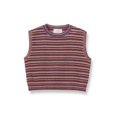 <img class='new_mark_img1' src='https://img.shop-pro.jp/img/new/icons14.gif' style='border:none;display:inline;margin:0px;padding:0px;width:auto;' />TAN / LULEX MULTIBORDER KNITTED TANK TOP