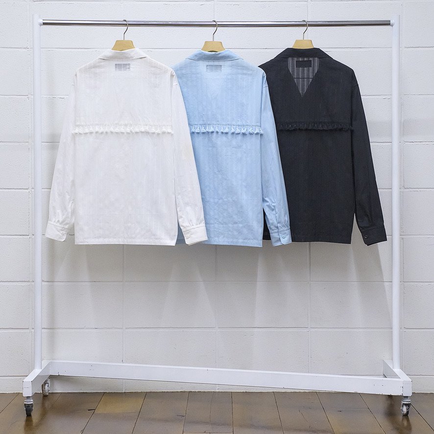 UNUSED / Long sleeve fringe shirt-UNUSEDの通販EQUAL