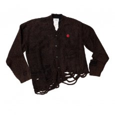 <img class='new_mark_img1' src='https://img.shop-pro.jp/img/new/icons14.gif' style='border:none;display:inline;margin:0px;padding:0px;width:auto;' />doublet / ZOMBIE SILHOUETTE KNIT CARDIGAN