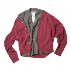 <img class='new_mark_img1' src='https://img.shop-pro.jp/img/new/icons14.gif' style='border:none;display:inline;margin:0px;padding:0px;width:auto;' />doublet / UNDRESSED LAYERED KNIT CARDIGAN