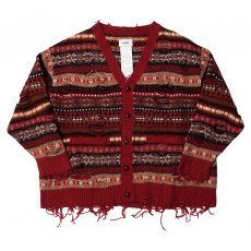 <img class='new_mark_img1' src='https://img.shop-pro.jp/img/new/icons14.gif' style='border:none;display:inline;margin:0px;padding:0px;width:auto;' />doublet / OVERSIZED FAIR-ISLE CARDIGAN