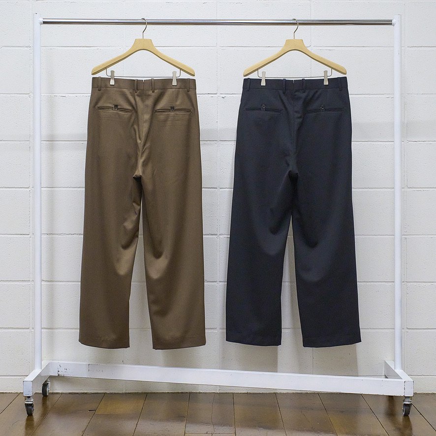 UNUSED / Wool wide slacks-UNUSEDの通販EQUAL