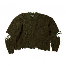 <img class='new_mark_img1' src='https://img.shop-pro.jp/img/new/icons14.gif' style='border:none;display:inline;margin:0px;padding:0px;width:auto;' />doublet / OVERSIZED DAMAGED KNITWEAR