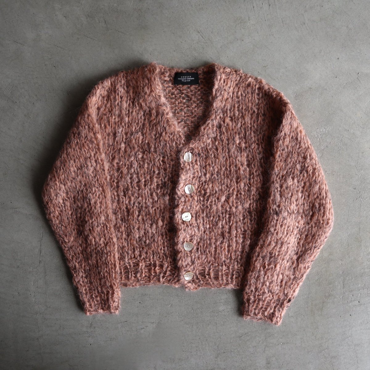 UNUSED Womens / Mohair knit cardigan-UNUSEDの通販EQUAL