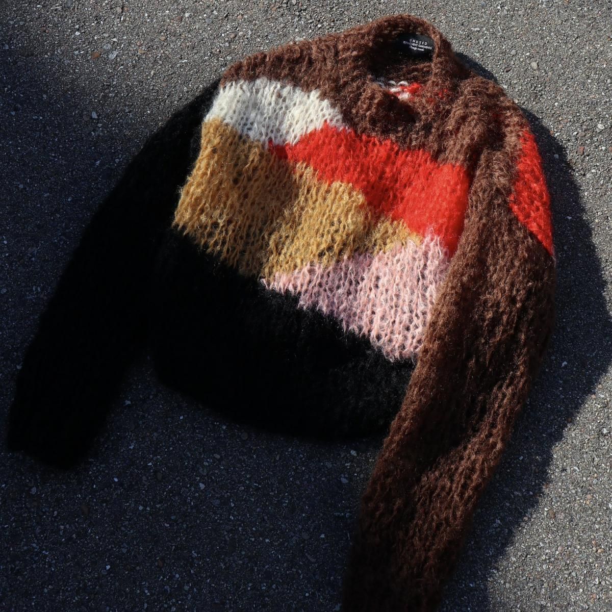 トップス UNUSED Mohair pullover knit. UNUSED Womens / Mohair pullover knit-UNUSEDの通販EQUAL