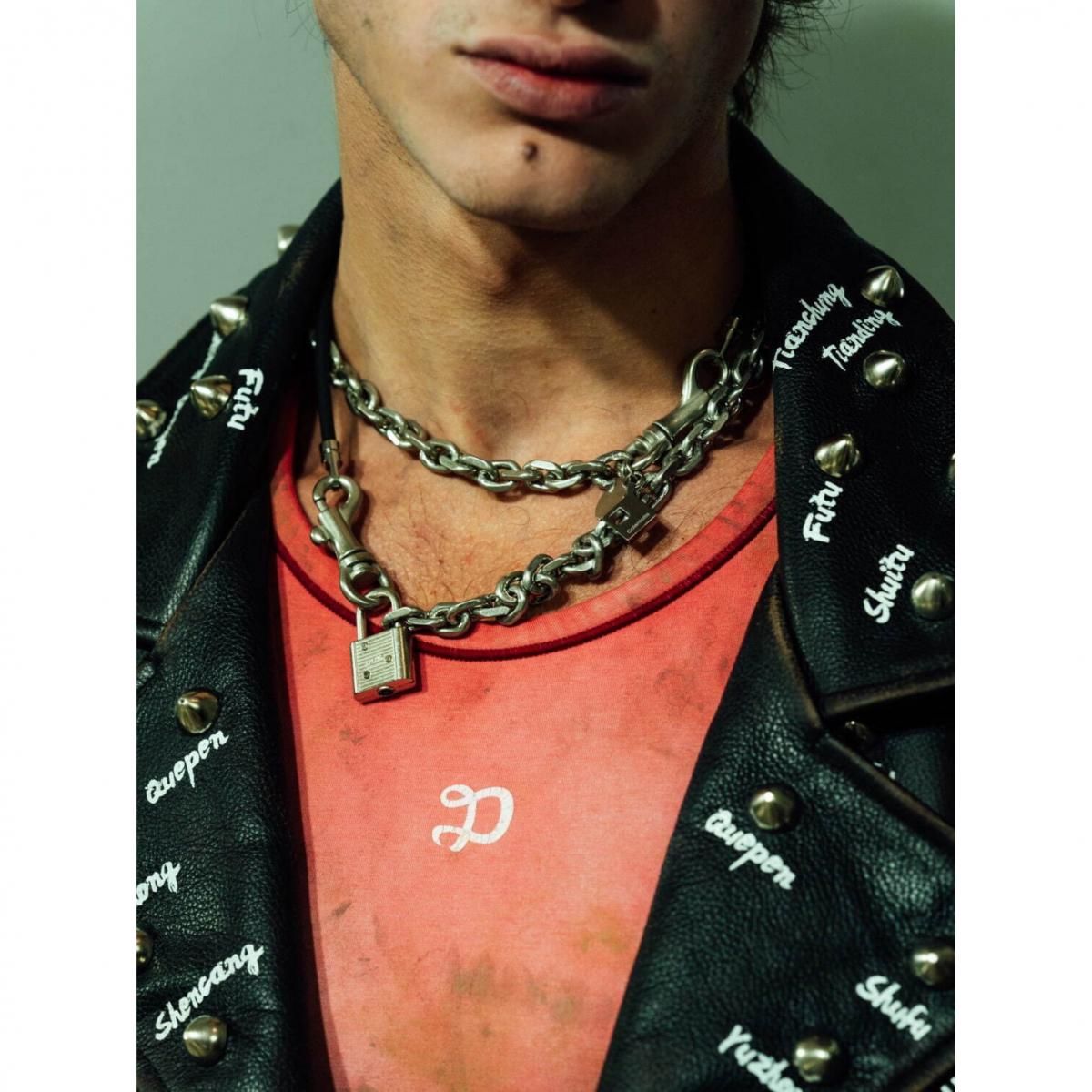 アクセサリー doublet 24AW MAGNETIC CHAIN NECKLACE 24AW】doublet MAGNETIC CHAIN NECKLACE (SILVER) 24AW80AC27