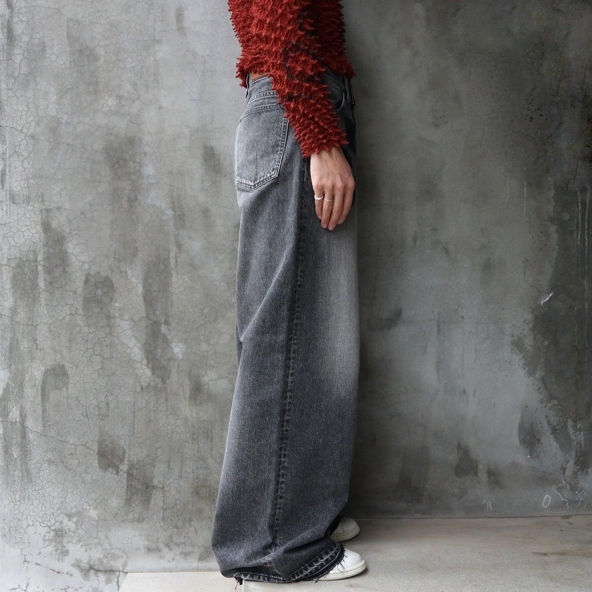 MASU 25ss バギーデニム　グレー　46 MASUBOYS