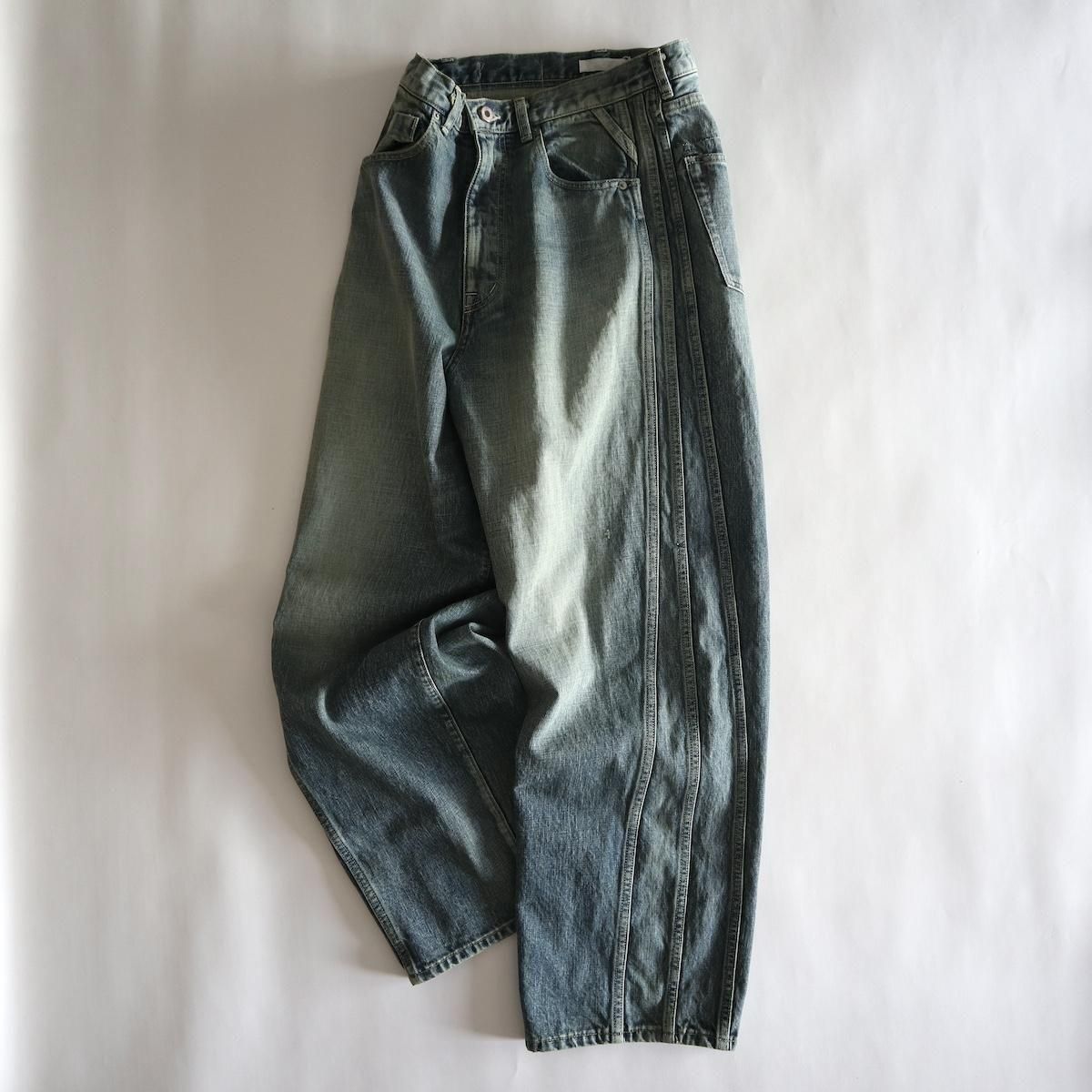 ROTOL / TRIPLE SEAMS 6P DENIM WIDE DAMAGE-ROTOLの通販EQUAL