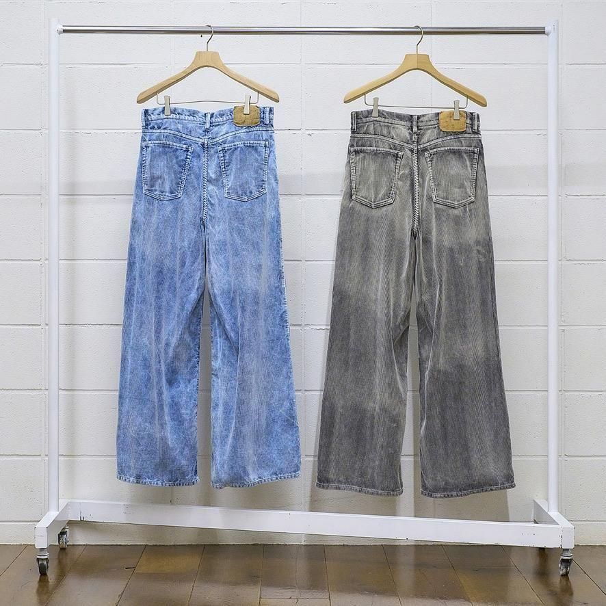 unused コーデュロイワイドパンツ　アンユーズド UNUSED Womens / Corduroy wide pants-UNUSEDの通販EQUAL
