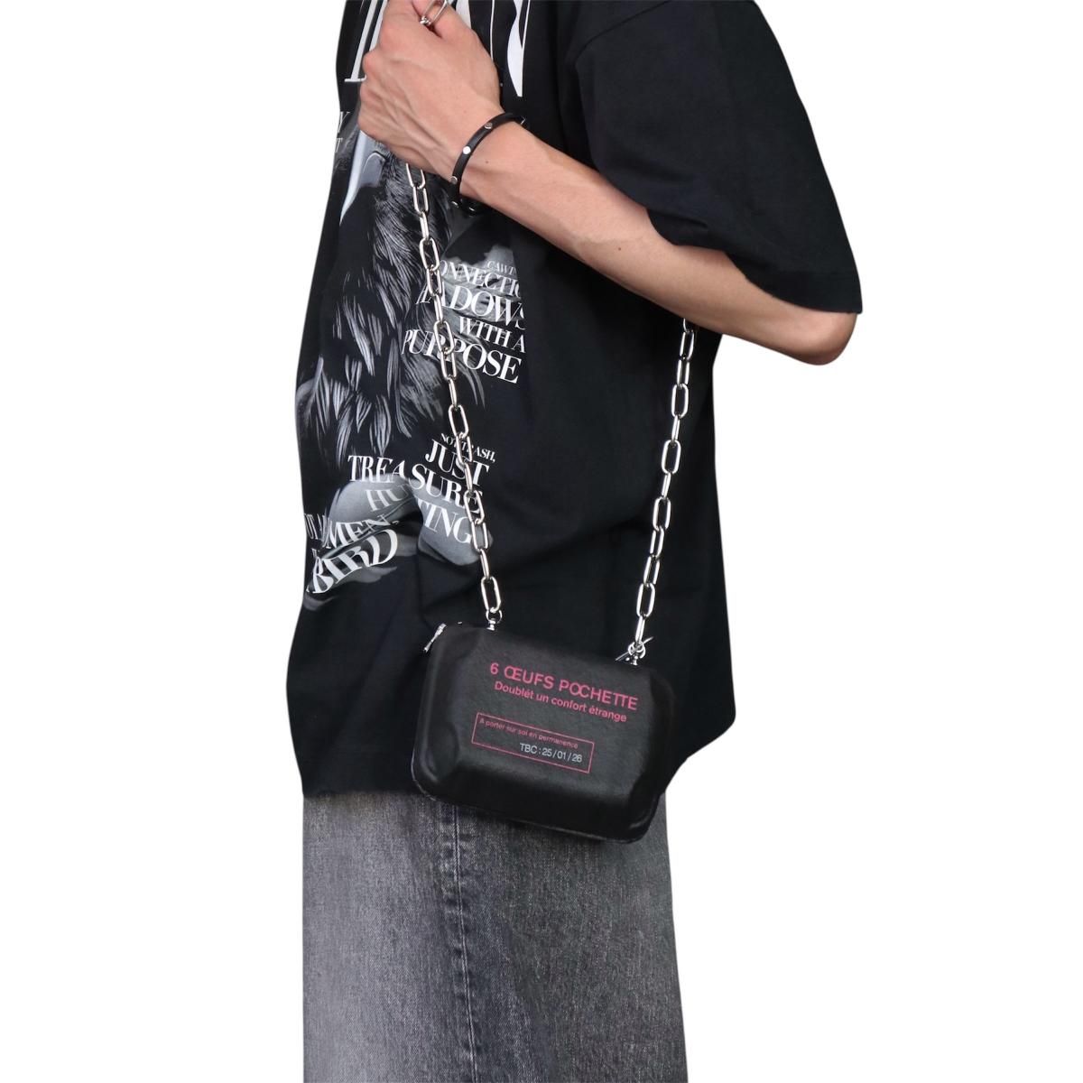 doublet 25AW EGG PACK POUCH ブラック doublet | 