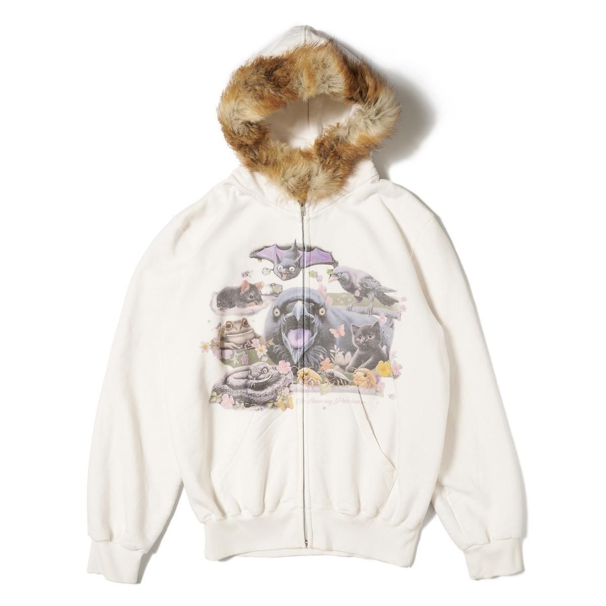 doublet / FURRY COLLAR ZIP-UP HOODIE-doubletの通販EQUAL