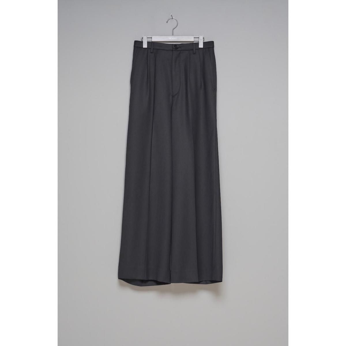 MASU / TUCKED WIDE TROUSERS-MASUの通販EQUAL