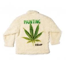<img class='new_mark_img1' src='https://img.shop-pro.jp/img/new/icons14.gif' style='border:none;display:inline;margin:0px;padding:0px;width:auto;' />doublet / HAND-PAINTED HEMP FAUX FUR JACKET