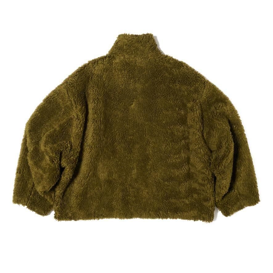 Doublet ファージャケット doublet / HEMP FAUX FUR ZIP-UP JACKET-doubletの通販EQUAL