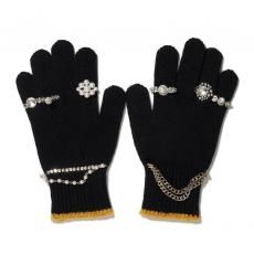 <img class='new_mark_img1' src='https://img.shop-pro.jp/img/new/icons14.gif' style='border:none;display:inline;margin:0px;padding:0px;width:auto;' />doublet / KNIT GLOVES WITH RINGS