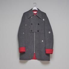 <img class='new_mark_img1' src='https://img.shop-pro.jp/img/new/icons14.gif' style='border:none;display:inline;margin:0px;padding:0px;width:auto;' />MASU / CLOVER ZIP-UP COAT