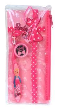 バービー様専用 ヒョウ柄Mサイズ 歯ブラシポーチネイビー バービー