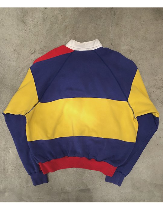 90's Polo by Ralph Lauren “POLO USA” cookie patch rugby shirt