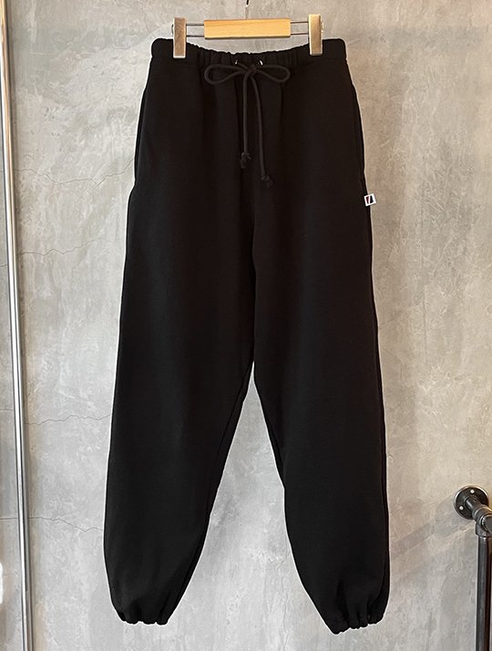 STATELINE - Classic Sweatpants - Black 《Made in USA