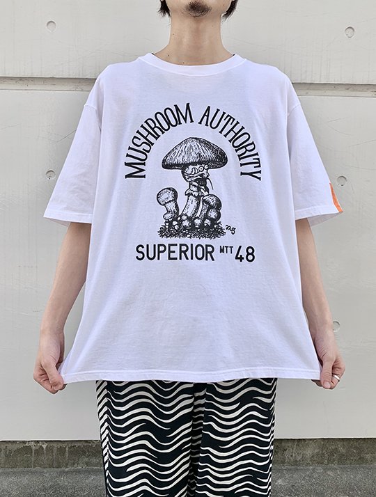 30 Off Blackweirdos Mushroom Tee Org White ブラックウィドゥ マッシュルームtシャツ ホワイト Birthdeath Online Store バースデス オンラインストア